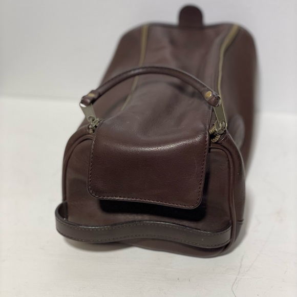 Fossil Bags Fossil Mens Vintage Brown Leather Toiletry Bag Poshmark